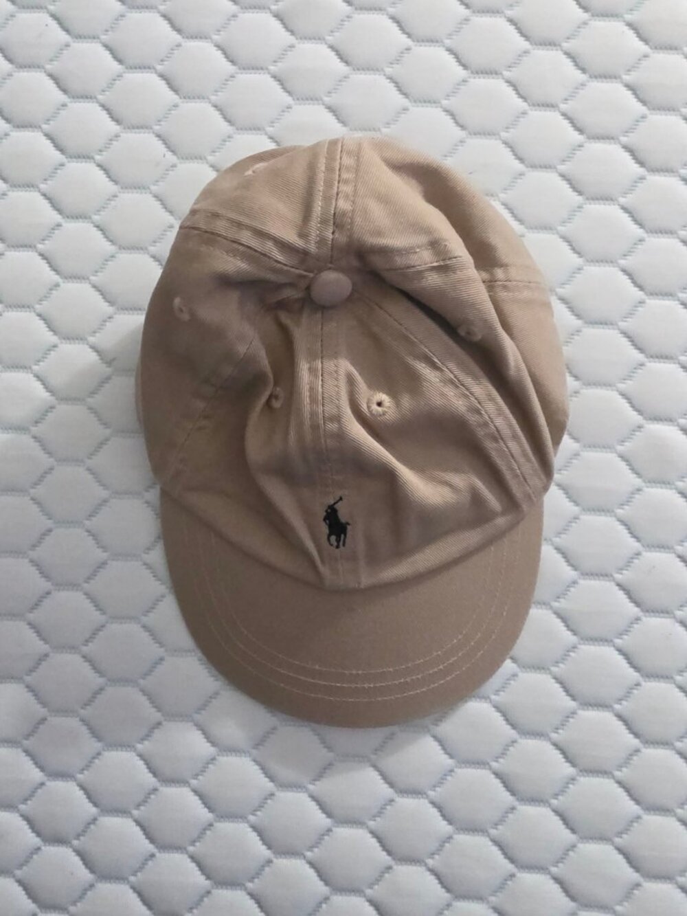 Polo Ralph Lauren Toddler Cap Tan Navy Pony Logo